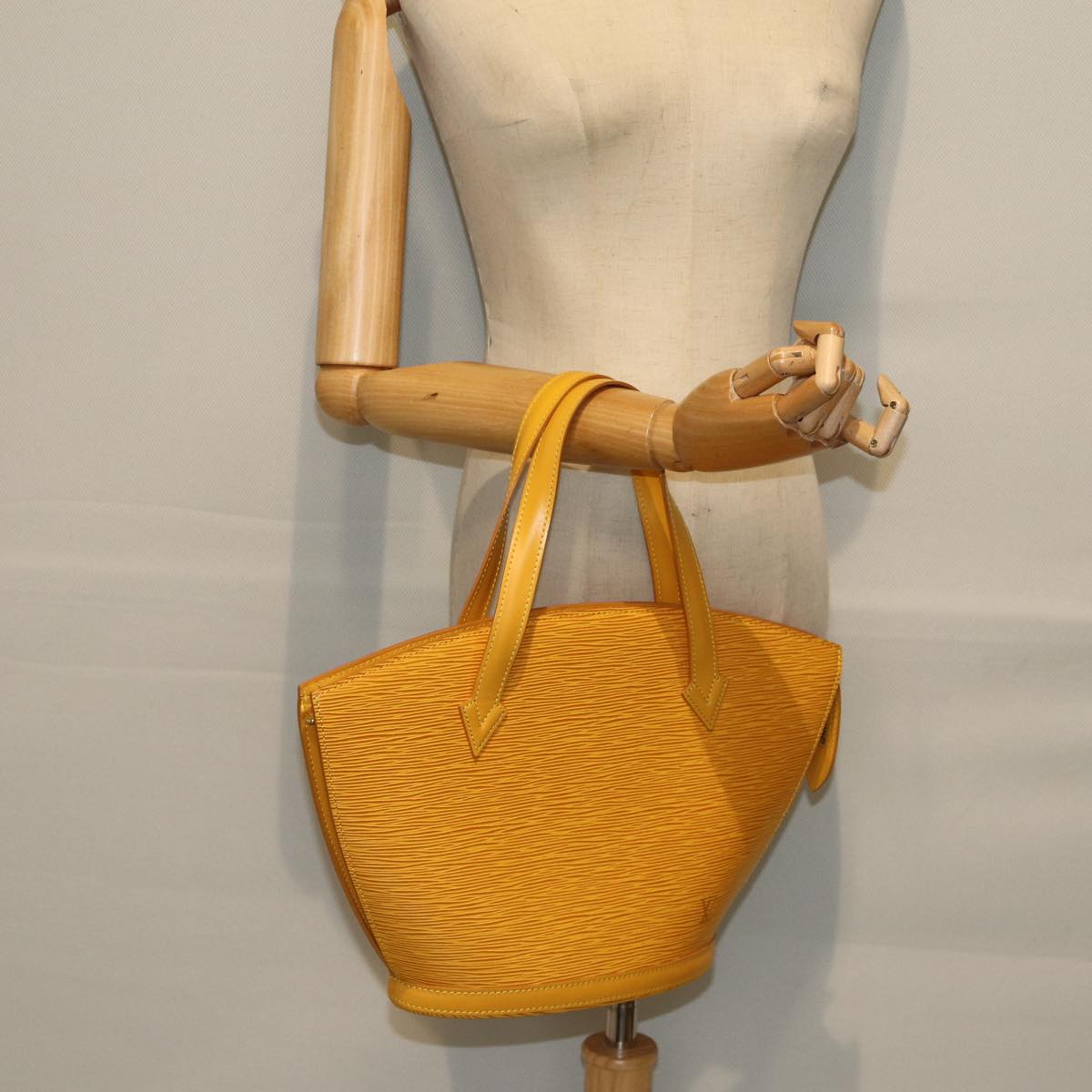 Louis Vuitton Saint Jacques Yellow Leather Handbag