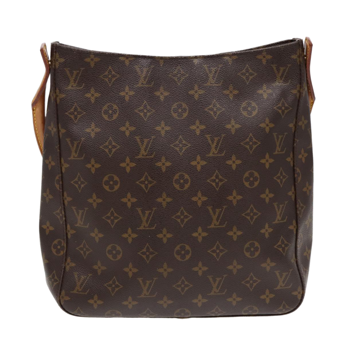 Louis Vuitton Looping Gm Brown Canvas Shoulder Bag