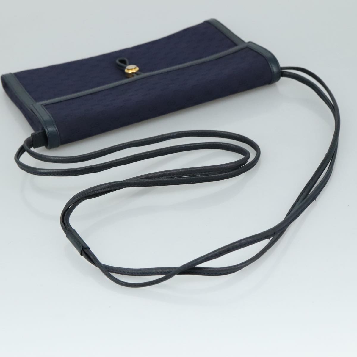 Gucci Gg Canvas Navy Canvas Shoulder Bag