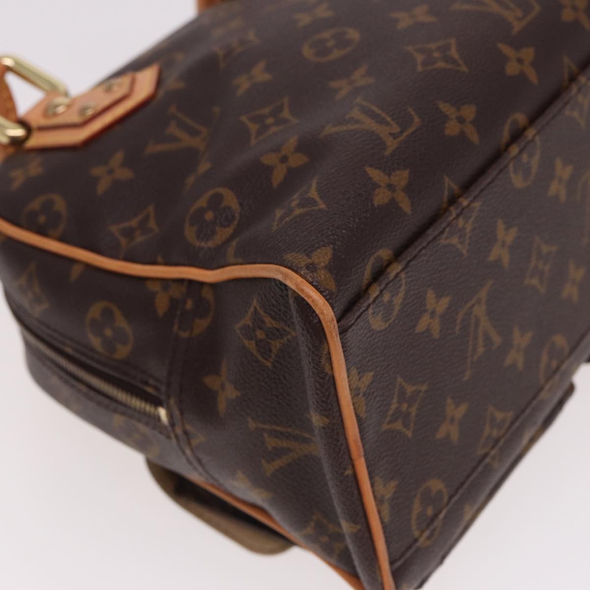 Louis Vuitton Manhattan Brown Canvas Handbag