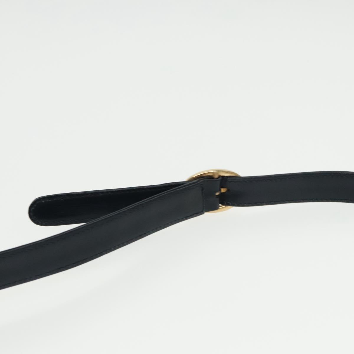 Gucci G Logo Black Leather Shoulder Bag