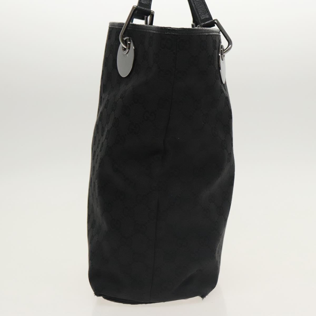 Gucci -- Black Canvas Tote Bag