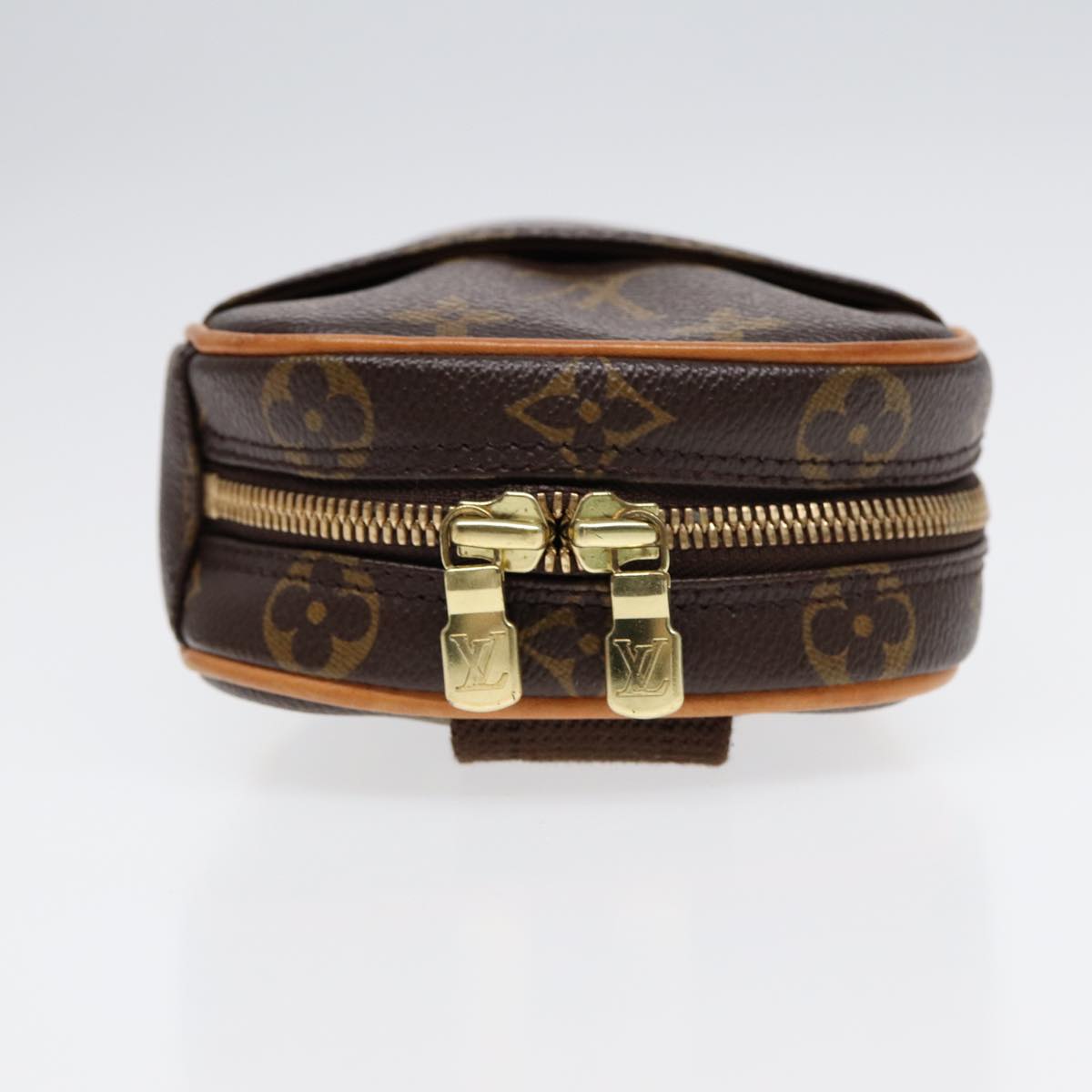 Louis Vuitton Gange Brown Canvas Clutch Bag