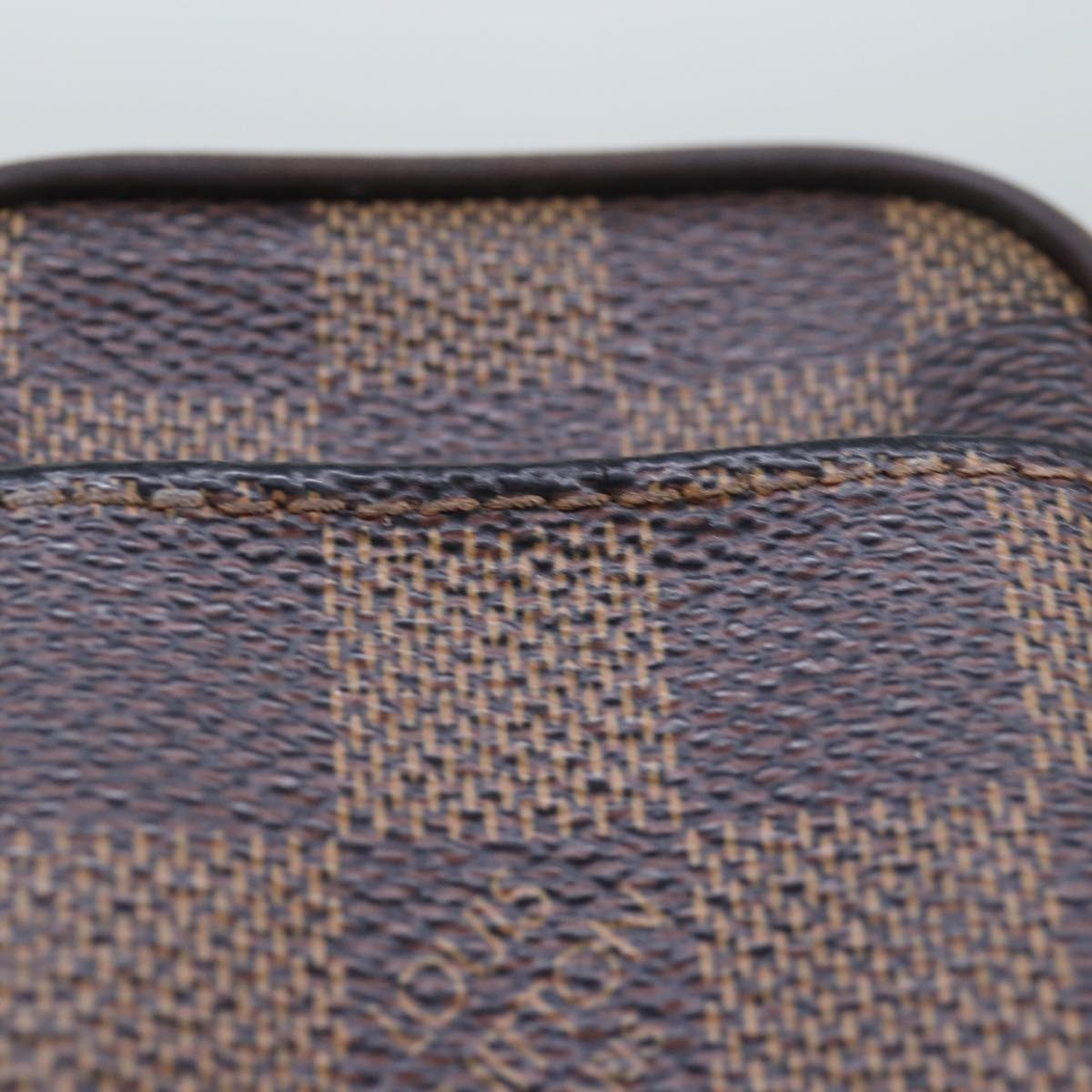 Louis Vuitton Okapi Brown Canvas Clutch Bag
