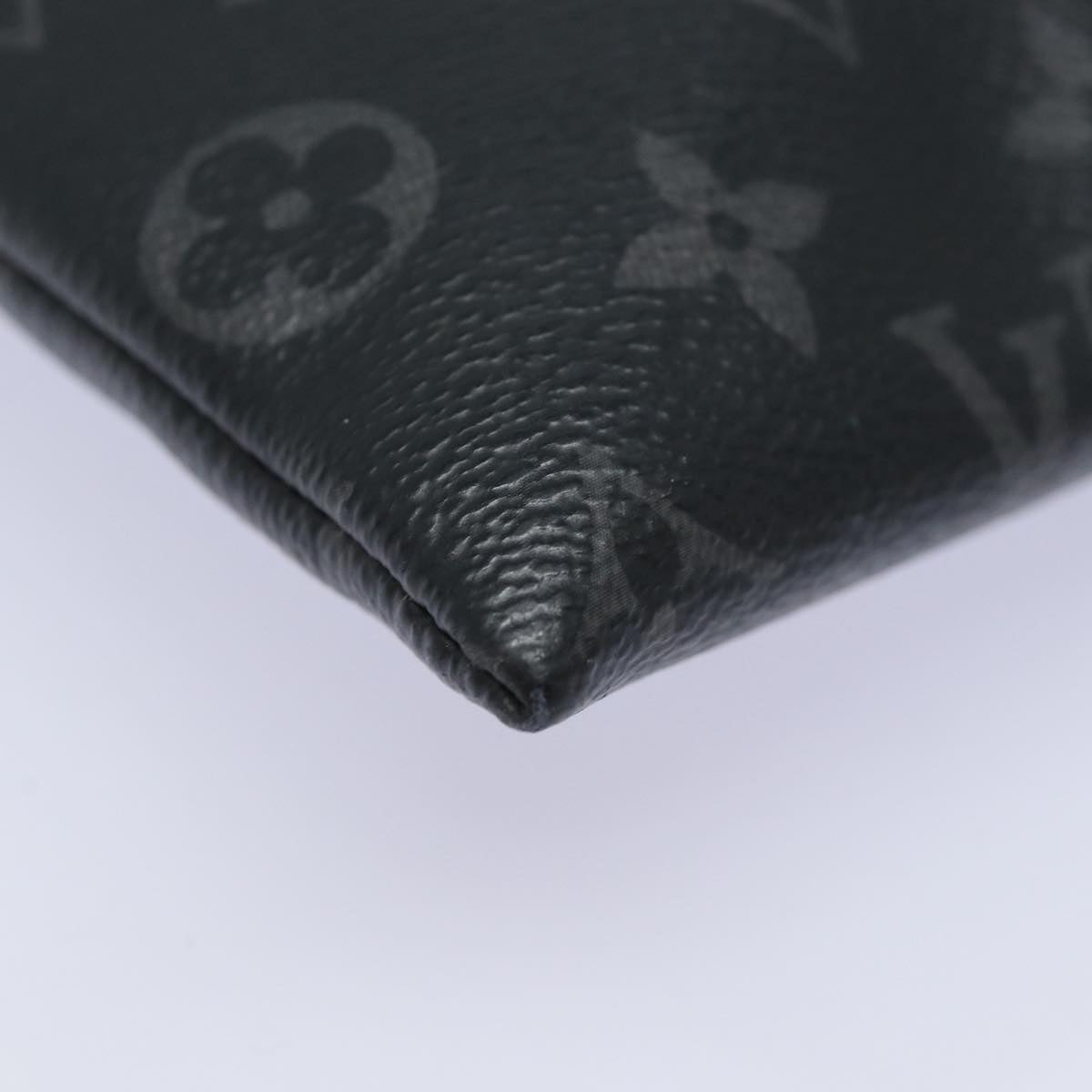 Louis Vuitton Discovery Black Canvas Clutch Bag
