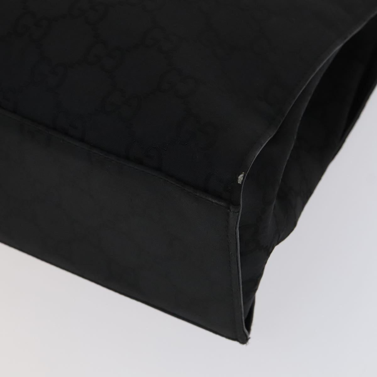 Gucci Bamboo Black Synthetic Tote Bag