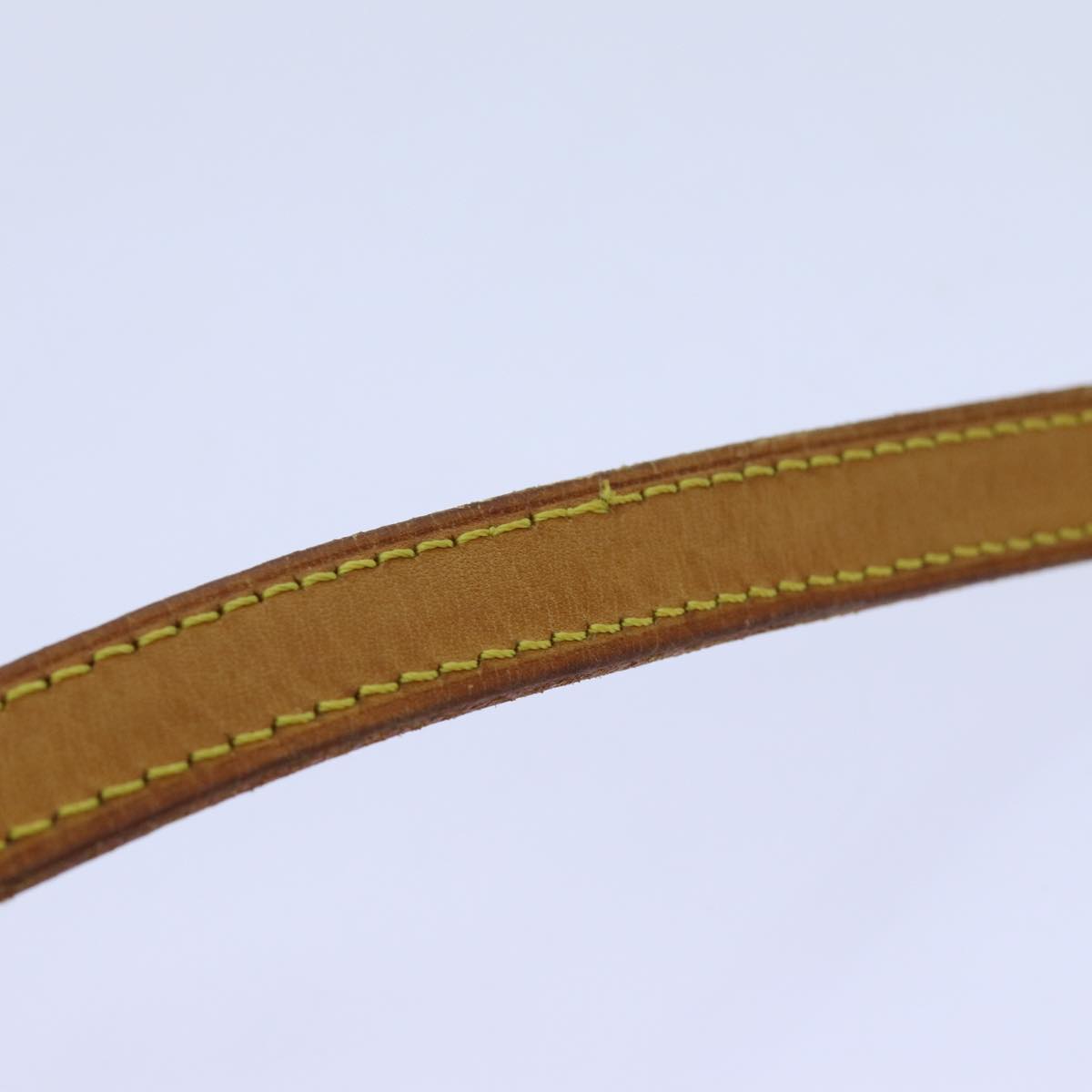 Louis Vuitton Bandoulière De Sac Beige Leather Bag Jewelry