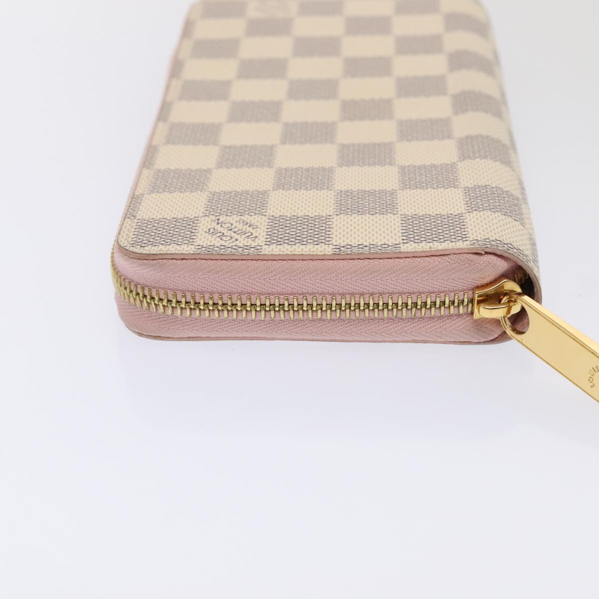 Louis Vuitton Zippy Wallet White Canvas Wallet