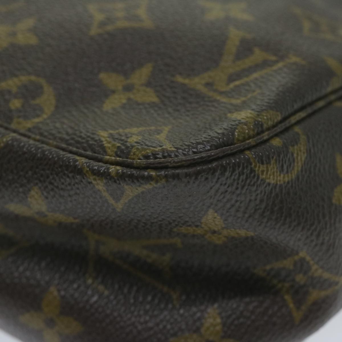Louis Vuitton Trousse De Toilette Brown Canvas Clutch Bag