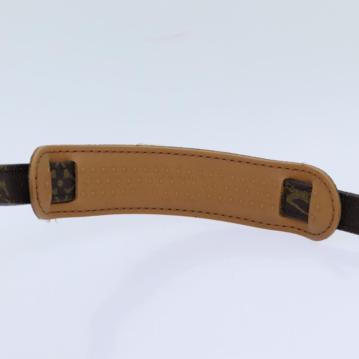 Louis Vuitton Shoulder Strap Brown Canvas Bag Jewelry