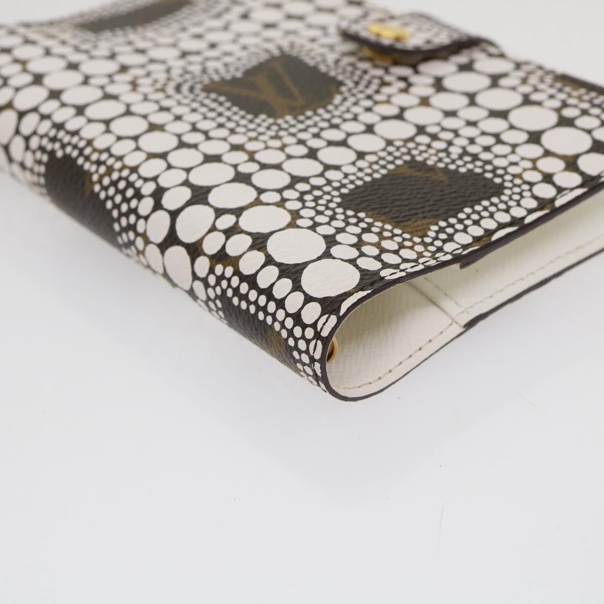 Louis Vuitton Agenda Cover White Canvas Wallet