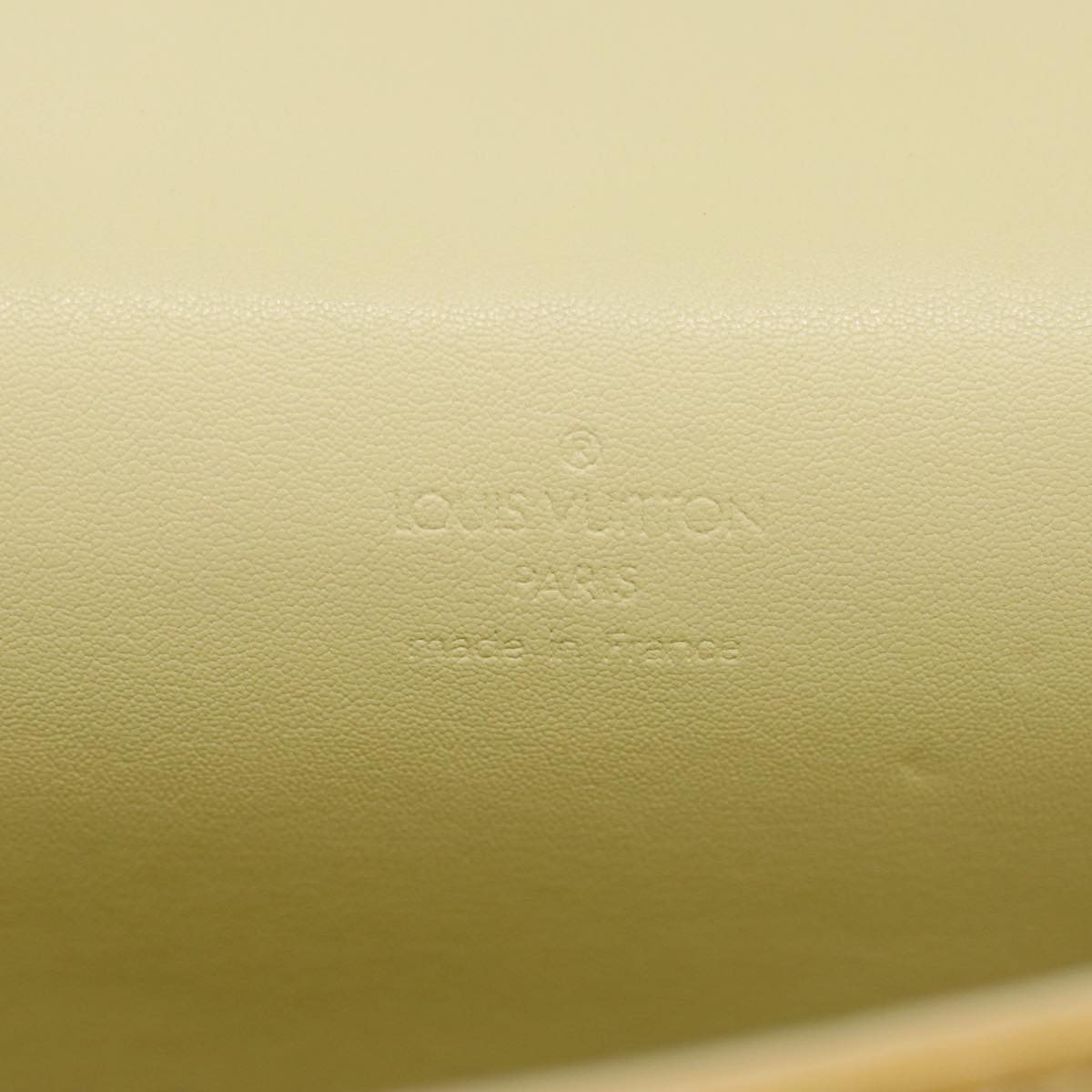 Louis Vuitton Spring Street Yellow Patent Leather Handbag