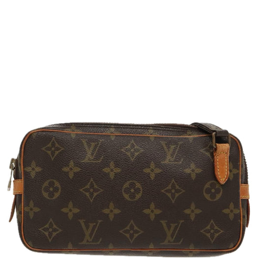 Louis Vuitton Marly Brown Canvas Shoulder Bag
