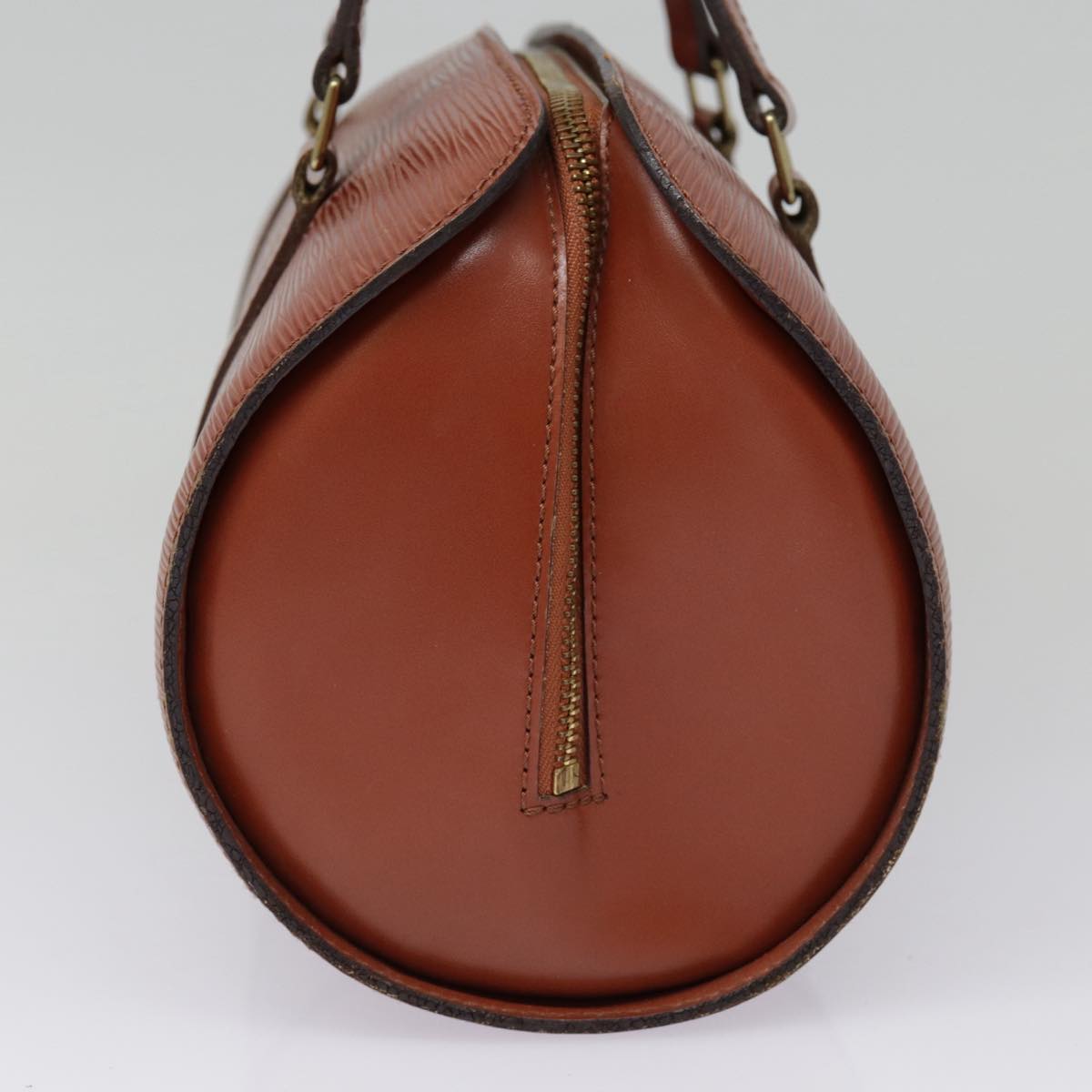 Louis Vuitton Soufflot Brown Leather Handbag