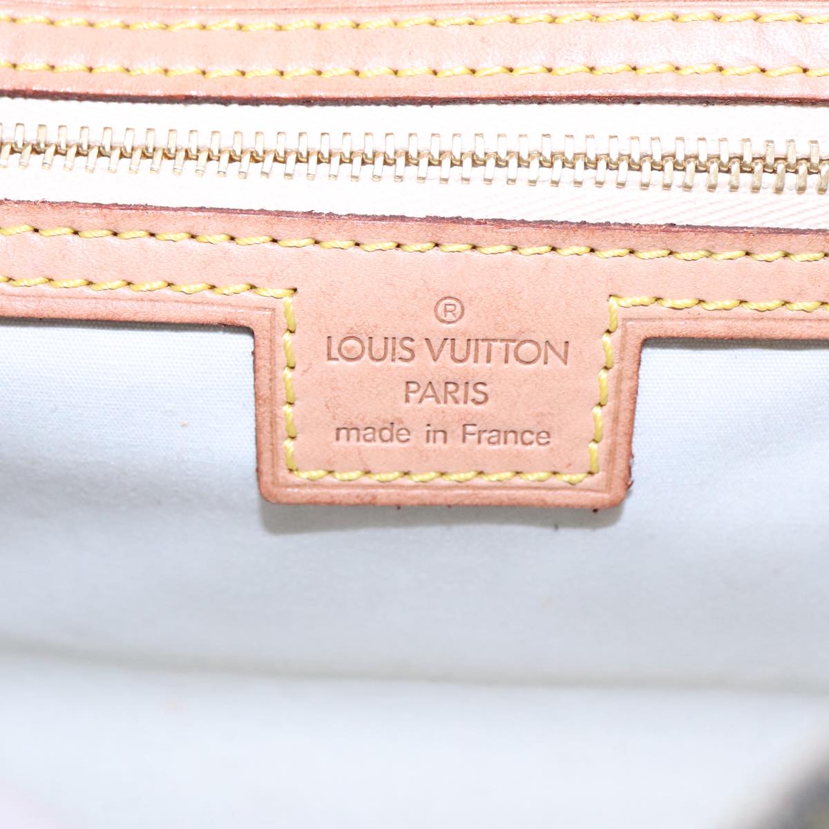Louis Vuitton Camille Blue Canvas Shoulder Bag