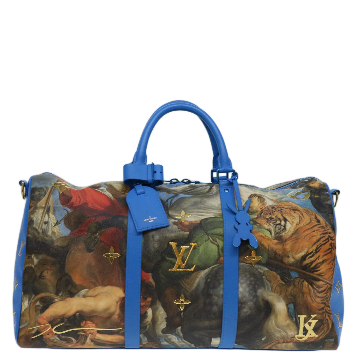 Louis Vuitton Keepall Bandouliere 50 Multicolour Canvas Travel Bag