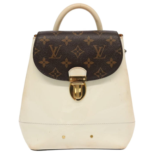 Louis Vuitton Hot Springs White Leather Backpack Bag