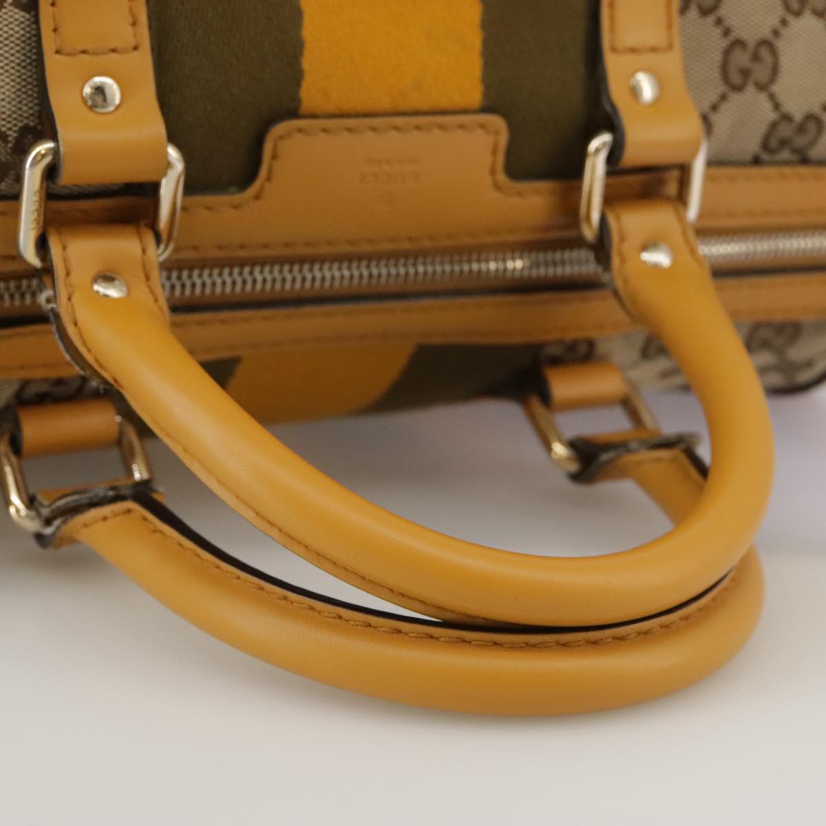 Gucci Gg Canvas Beige Canvas Handbag