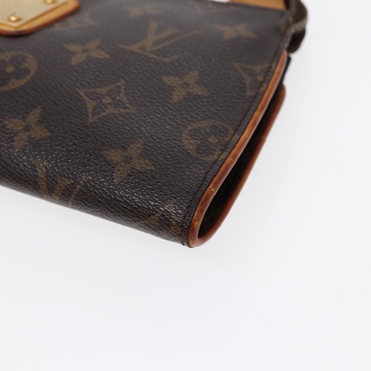Louis Vuitton Eva Brown Canvas Shoulder Bag