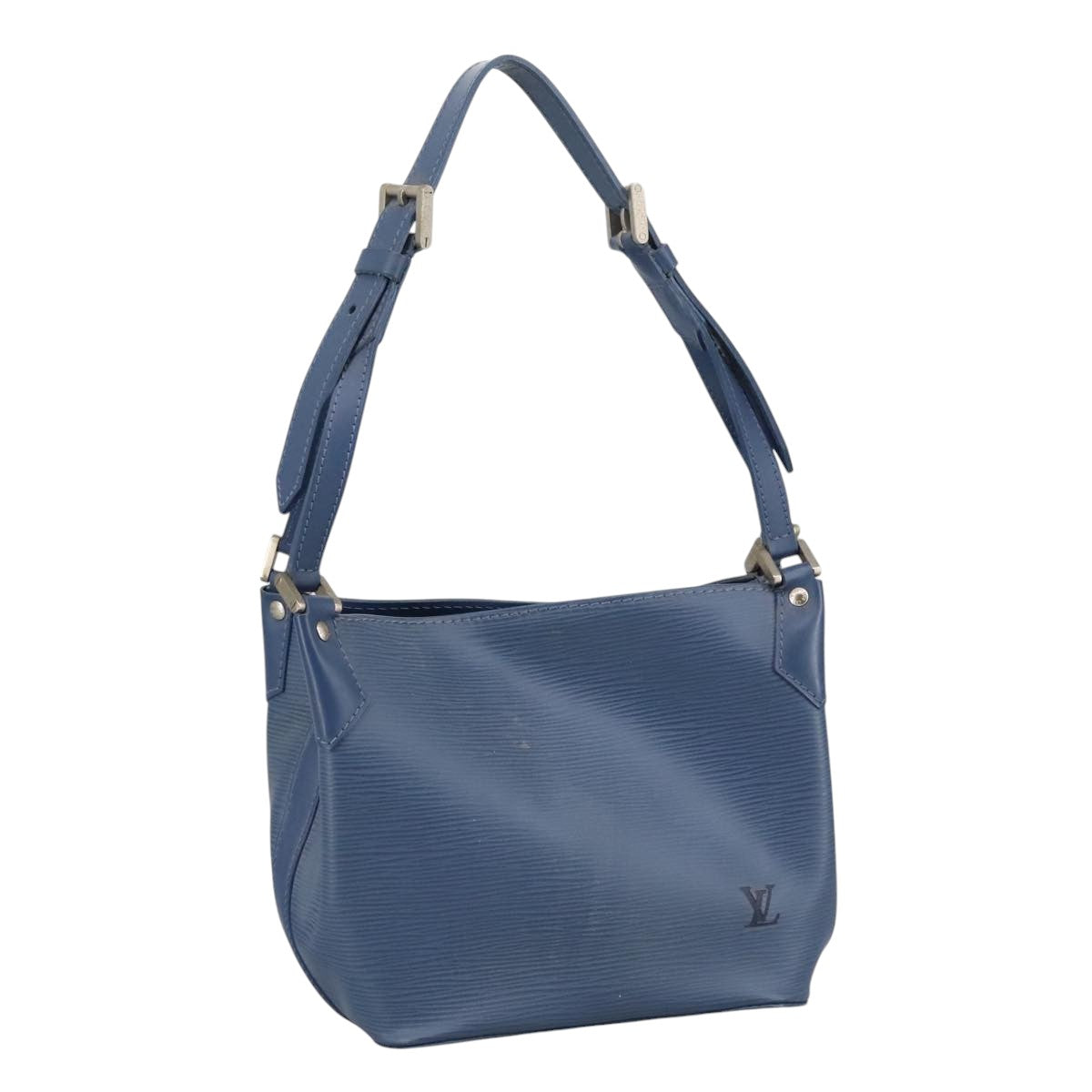 Louis Vuitton Mandala Blue Leather Shoulder Bag