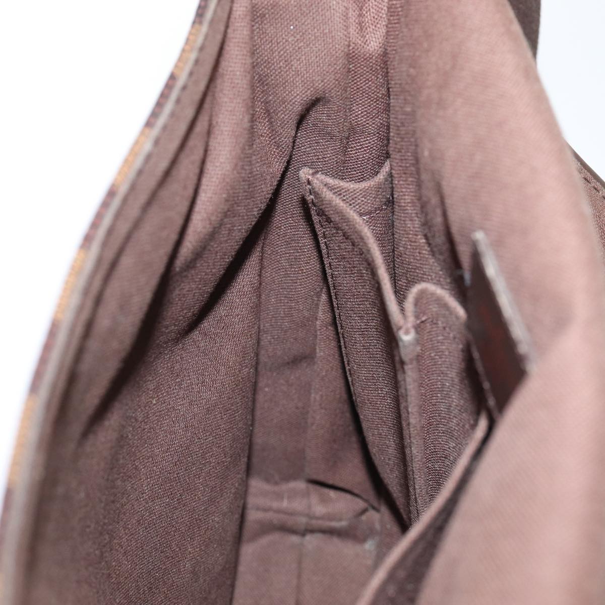 Louis Vuitton Brooklyn Brown Canvas Shoulder Bag