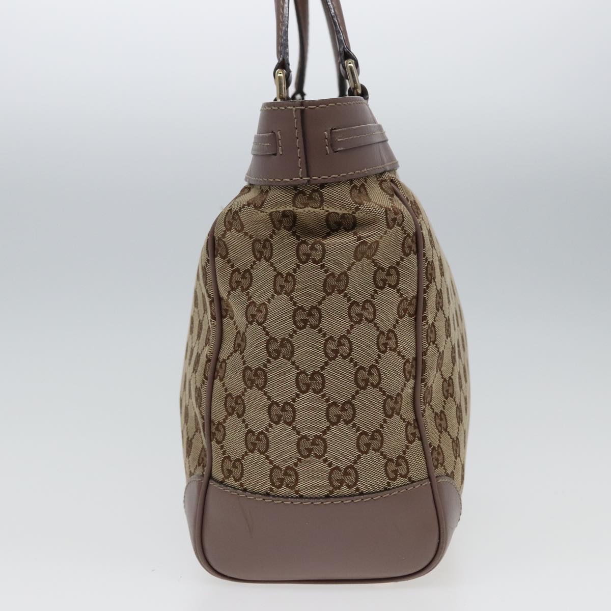 Gucci Mayfair Beige Canvas Tote Bag