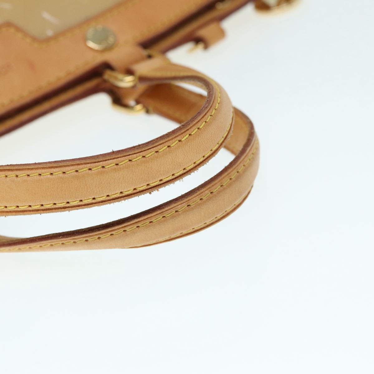 Louis Vuitton Blair Beige Patent Leather Handbag