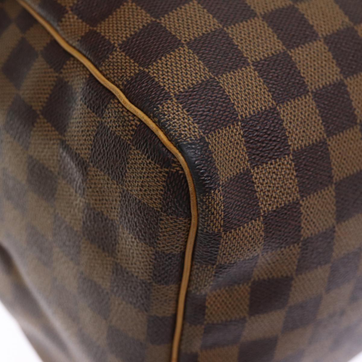 Louis Vuitton Keepall 45 Brown Canvas Travel Bag