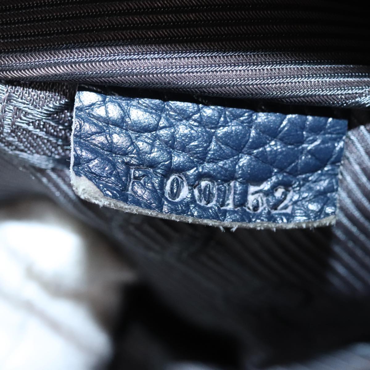 Louis Vuitton Keepall 50 Navy Leather Travel Bag