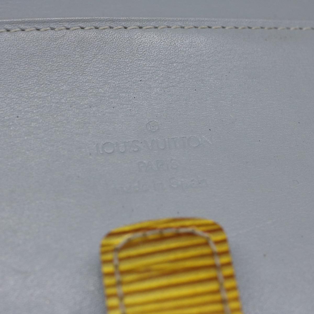 Louis Vuitton Agenda Pm Yellow Leather Wallet