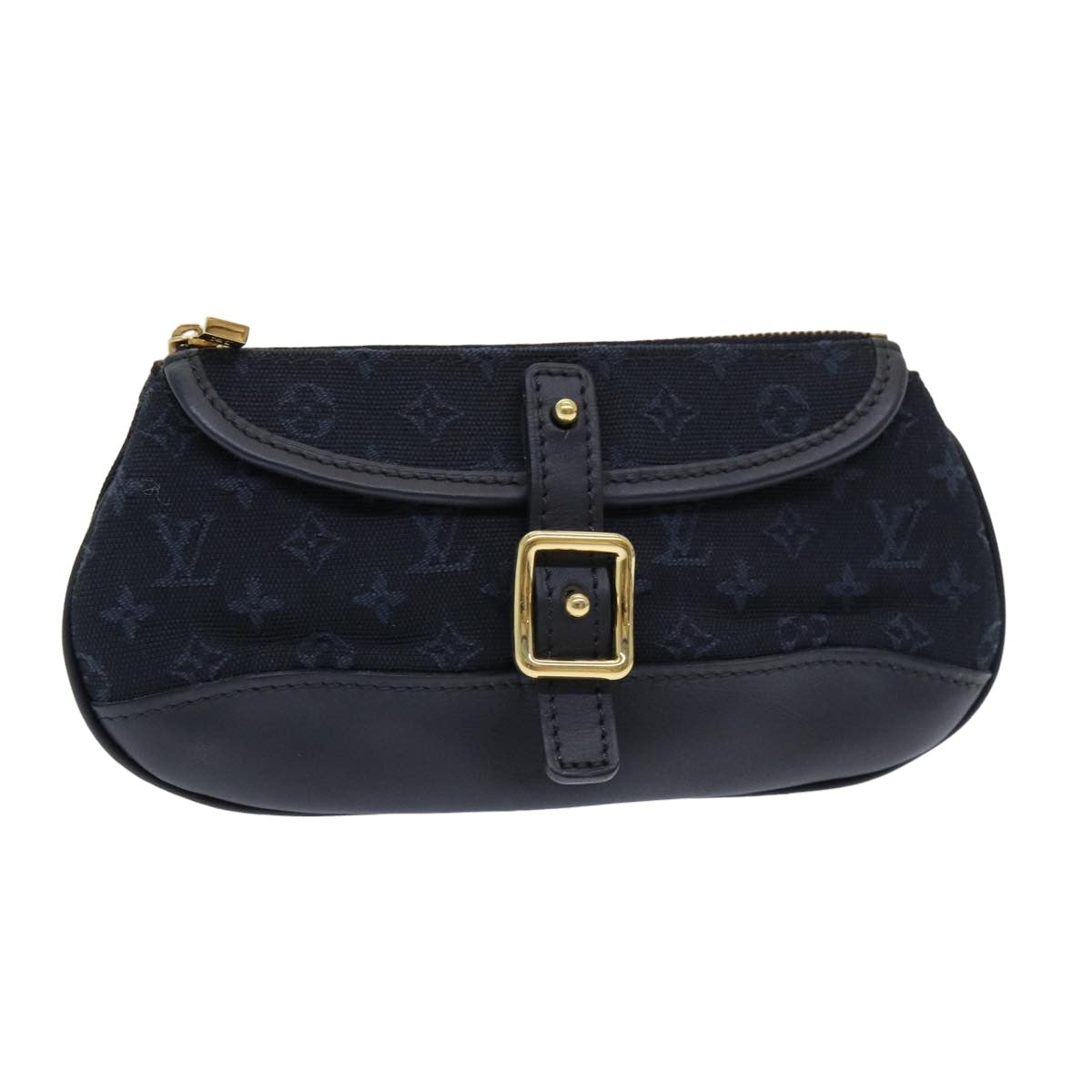 Louis Vuitton Sophie Navy Canvas Clutch Bag