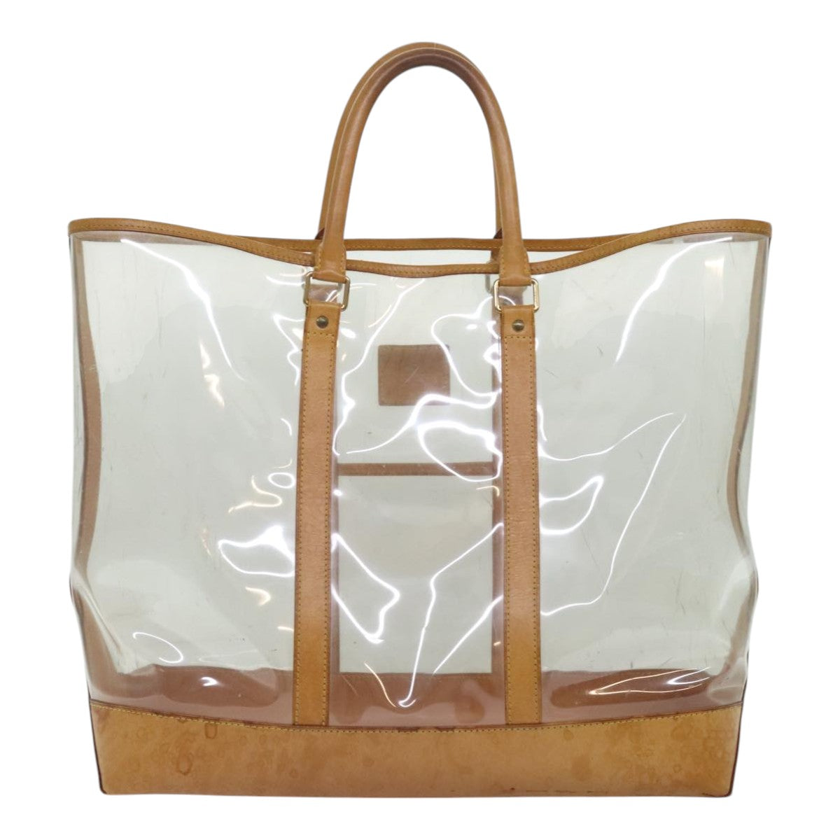 Louis Vuitton Isaac Mizrahi Transparent Vinyl Tote Bag