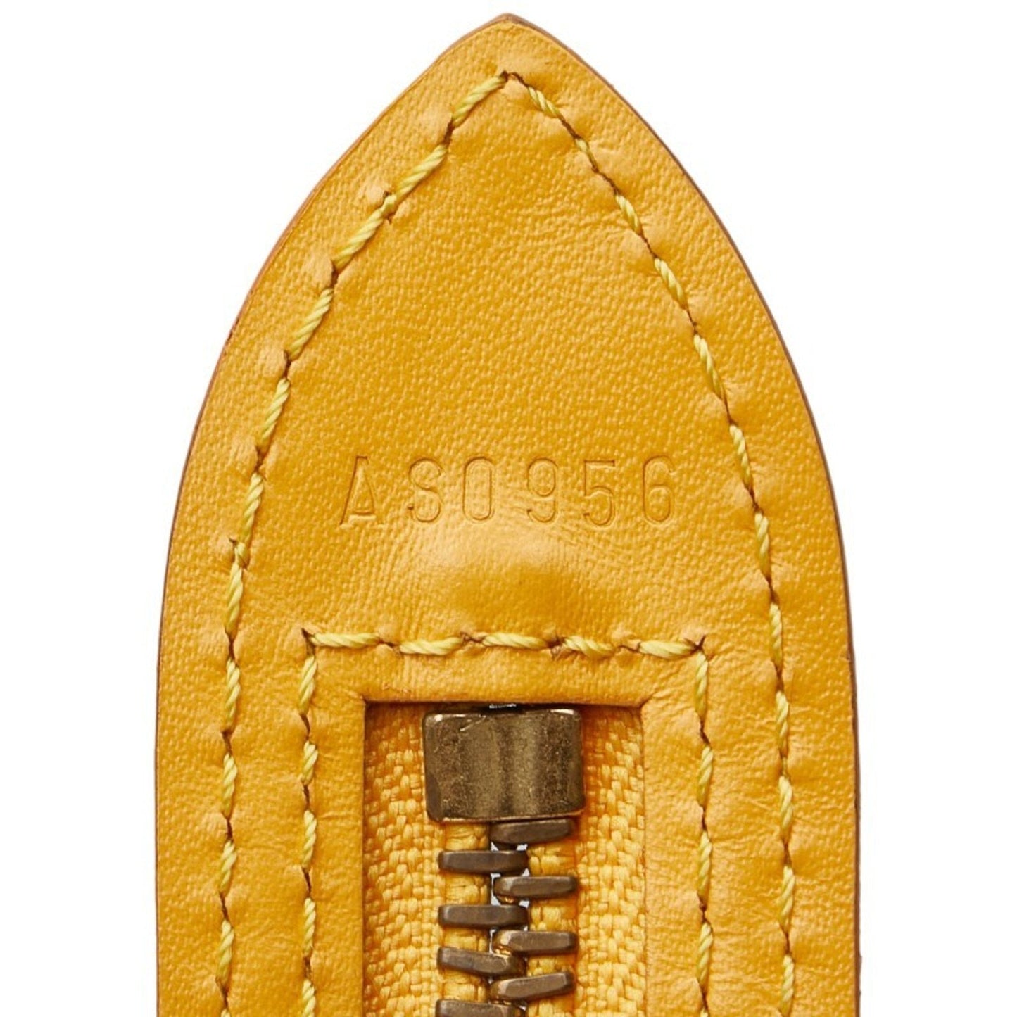 Louis Vuitton Epi Yellow Leather Shoulder Bag Tote Bag