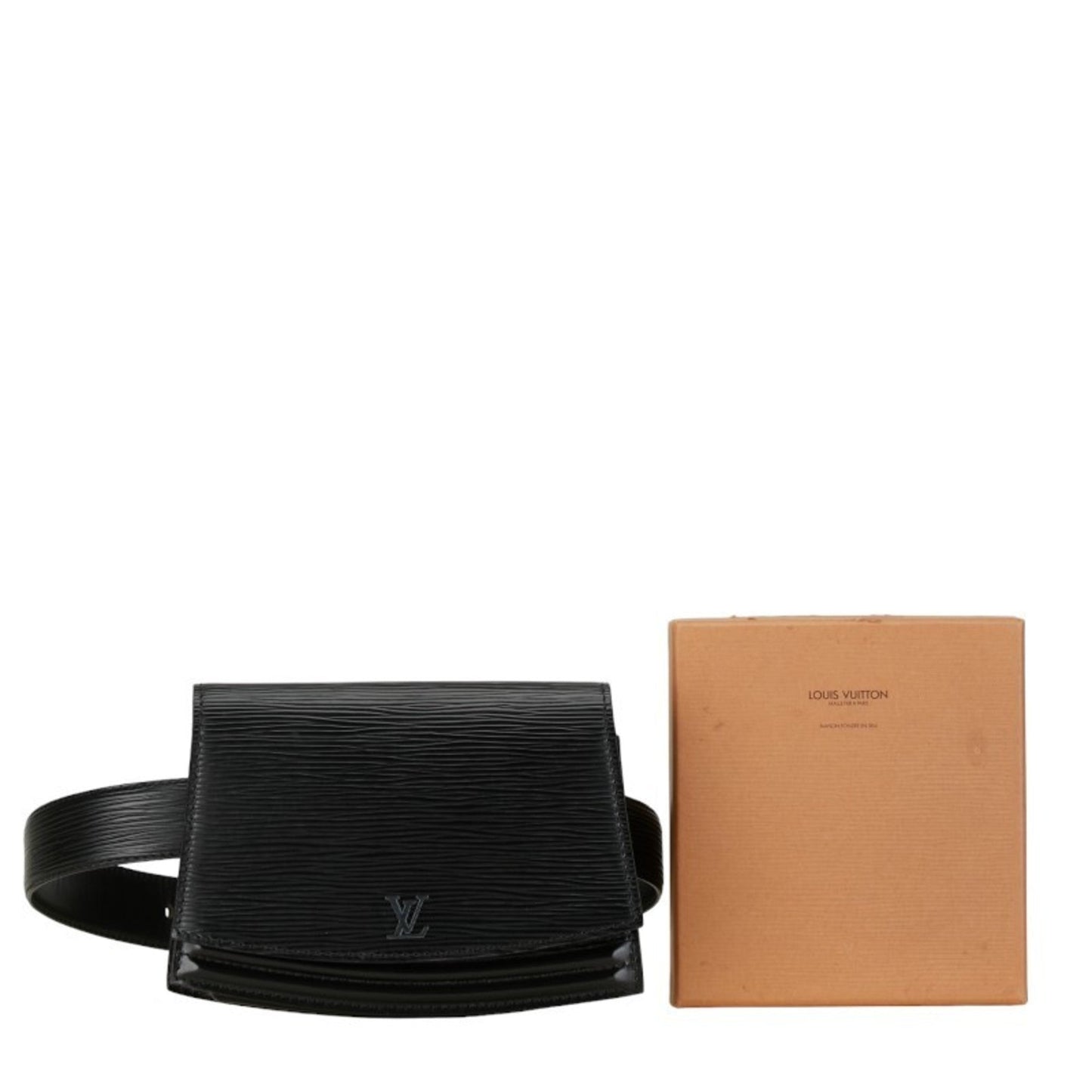 Louis Vuitton Black Noir Leather Shoulder Bag