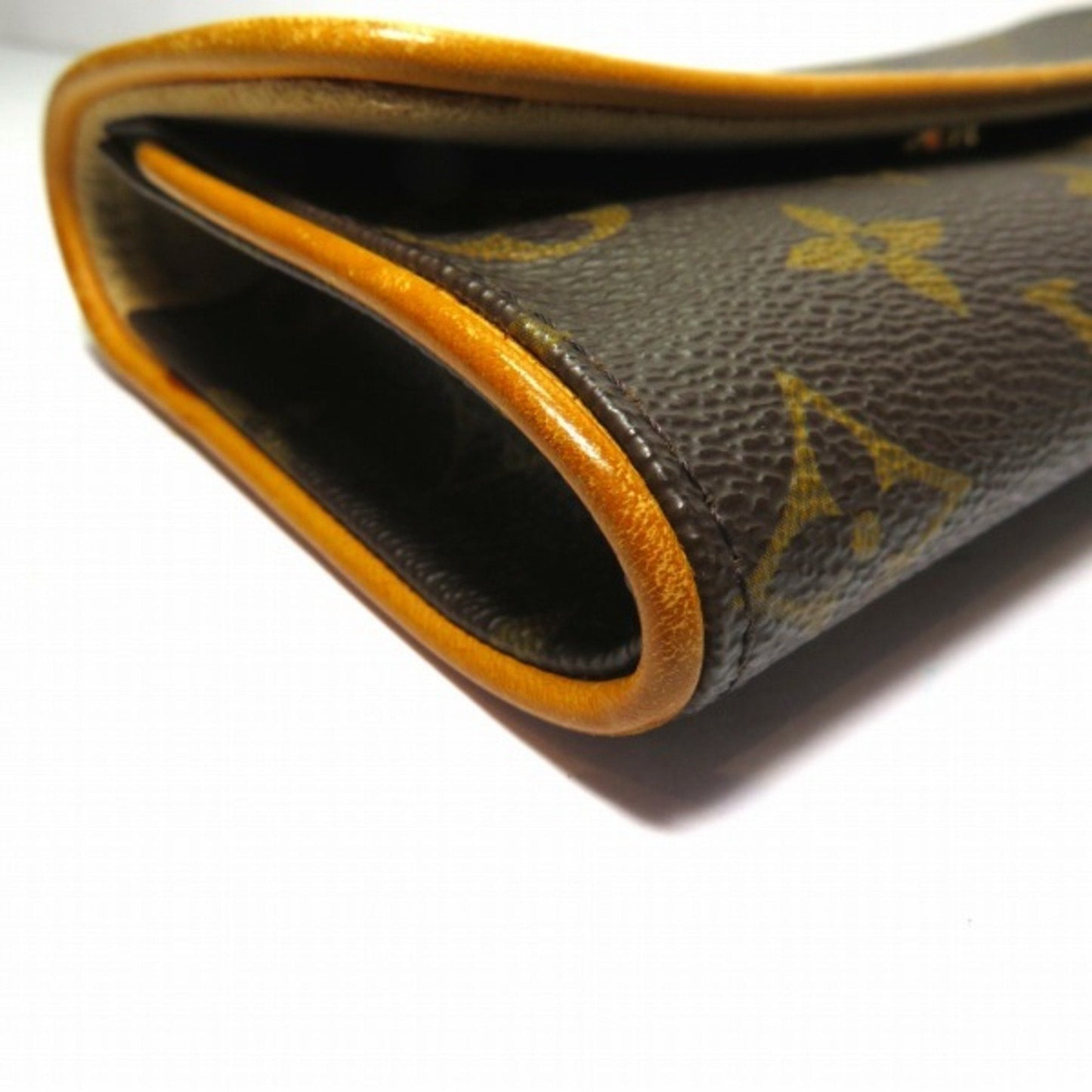 Louis Vuitton Brown Clutch Bag Pochette Shoulder Bag