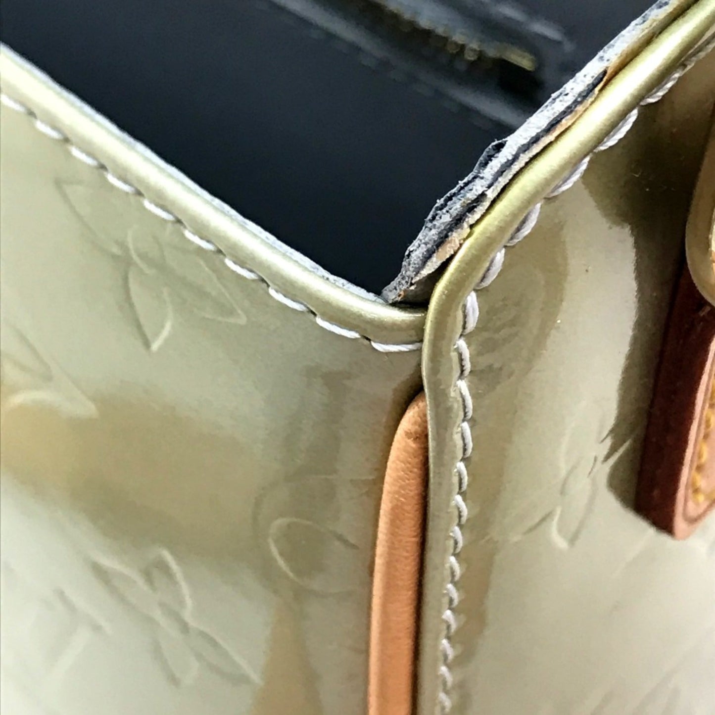 Louis Vuitton Green Leather Shoulder Bag