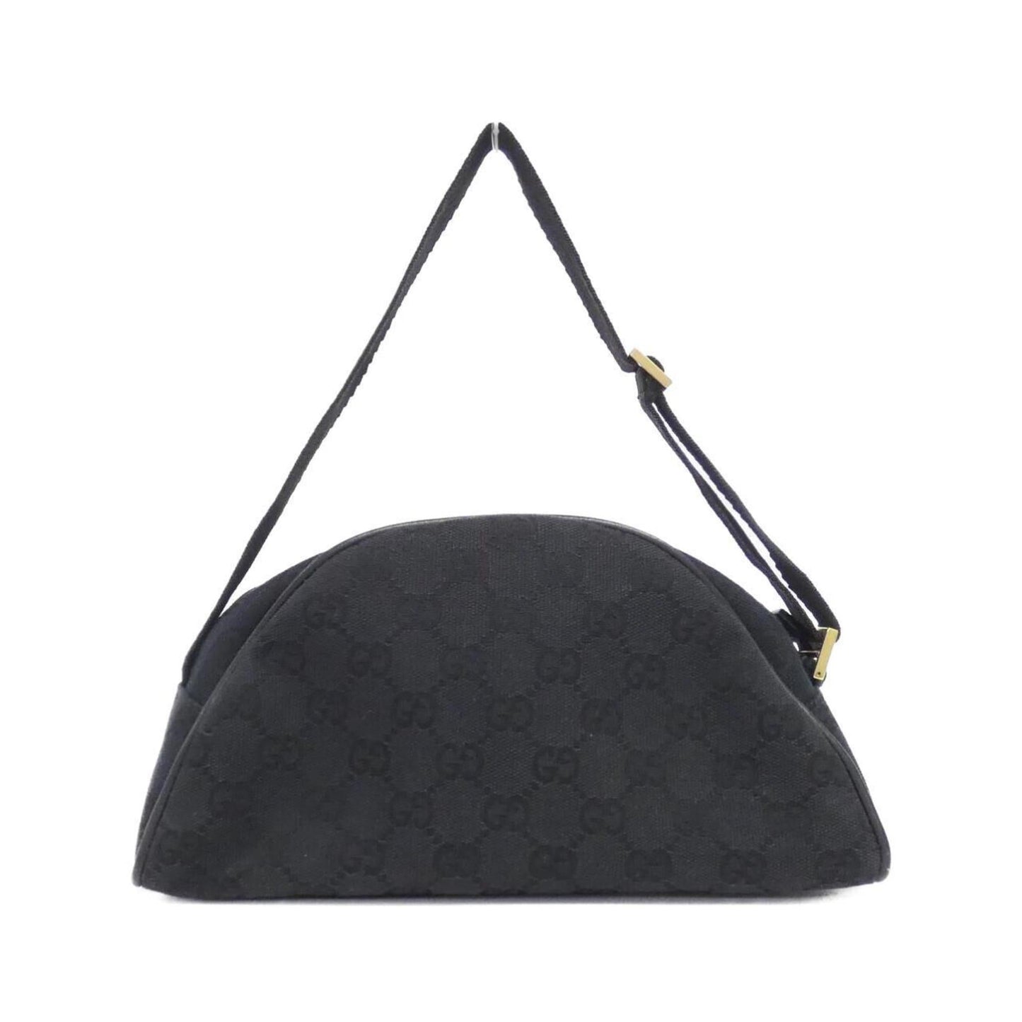 Gucci Black Gg Canvas Handbag