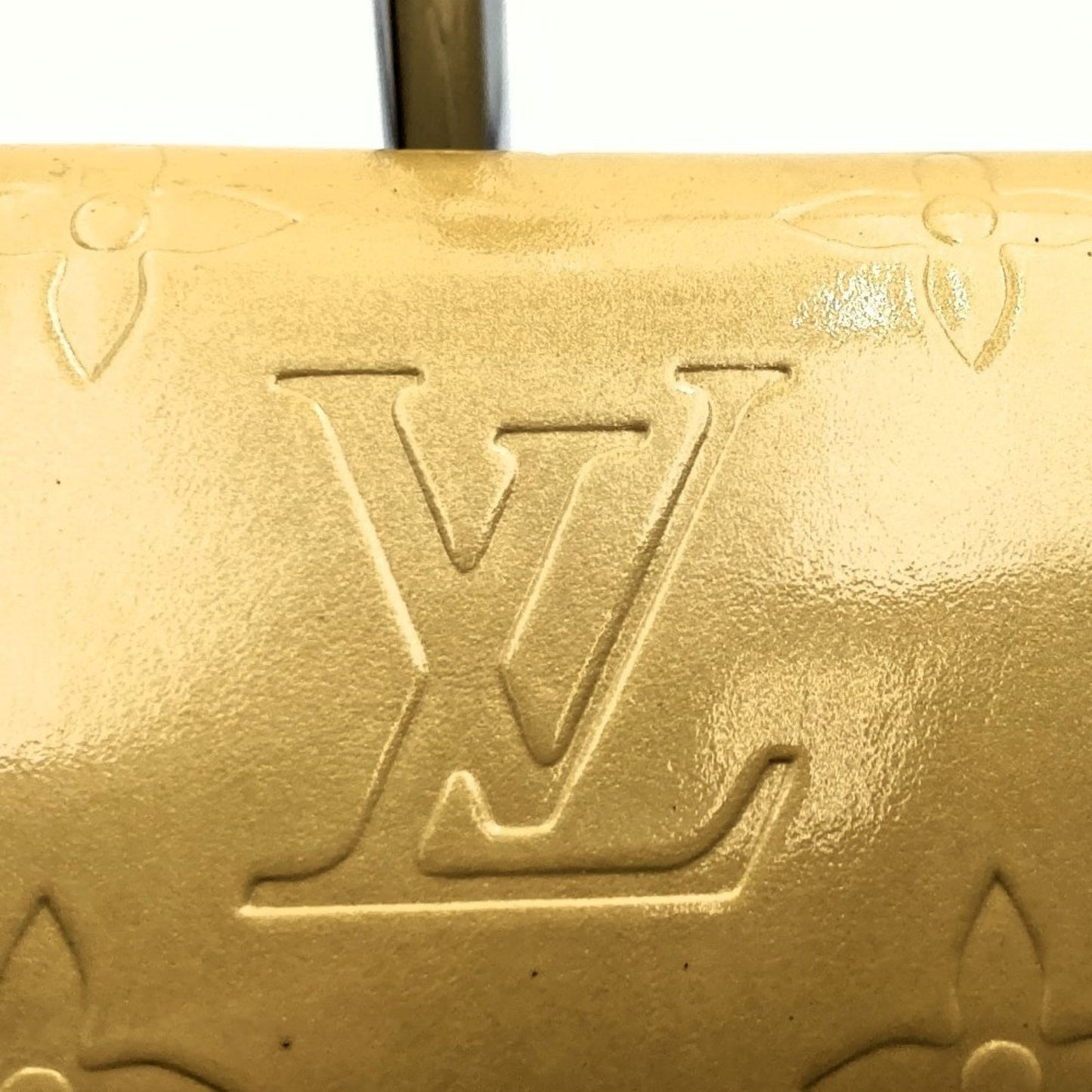 Louis Vuitton Beige Gold Vernis Shoulder Bag