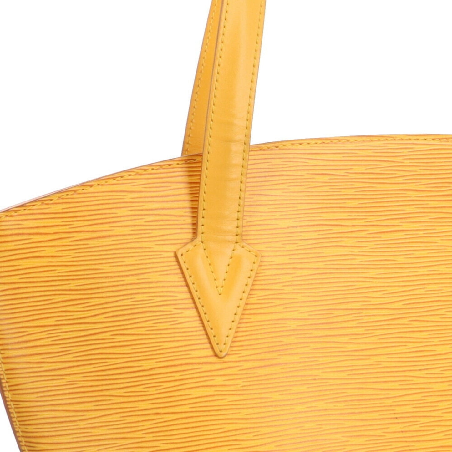 Louis Vuitton Epi Yellow Epi Leather Shoulder Bag