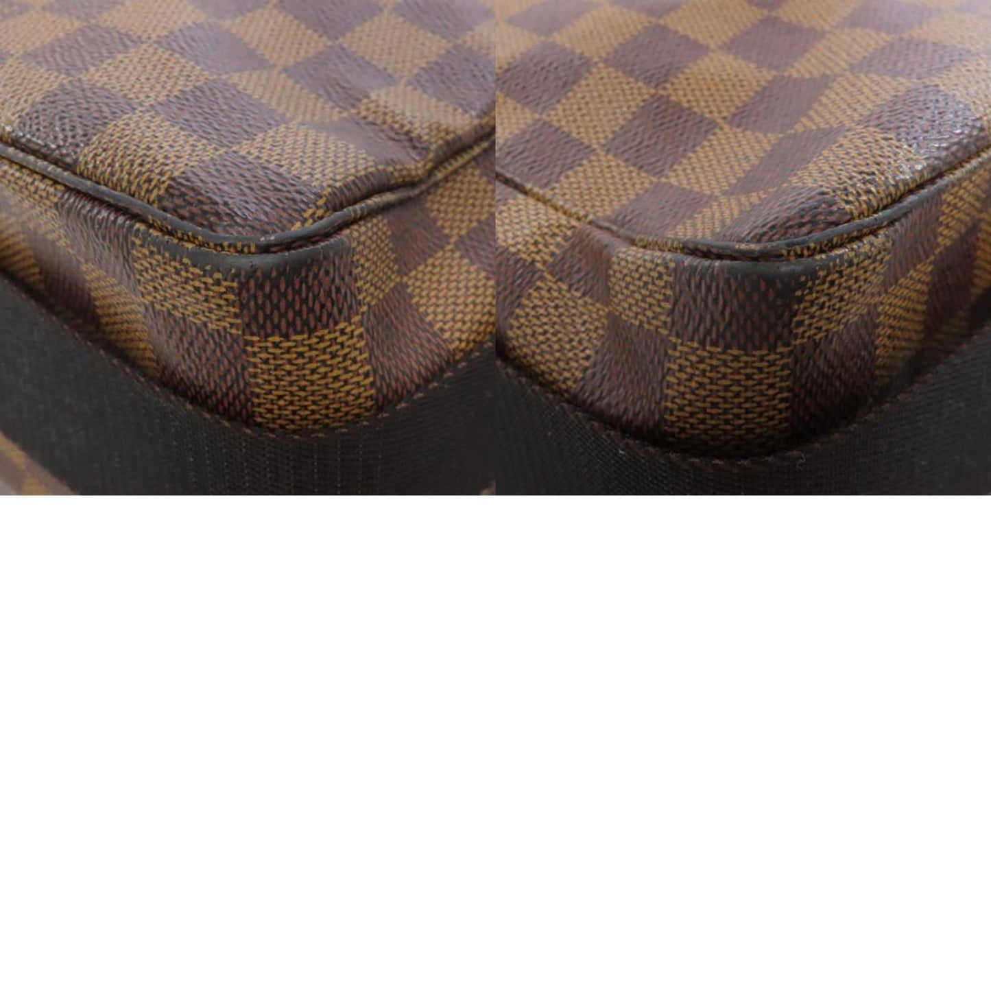 Louis Vuitton Damier Canvas Ebene Damier Canvas Shoulder Bag