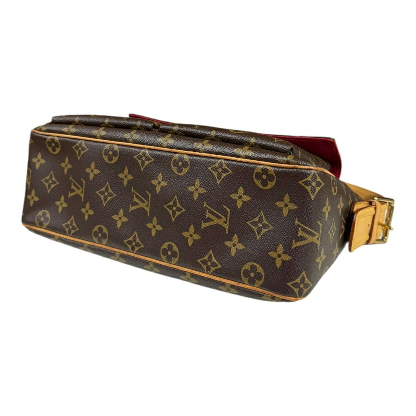 Louis Vuitton Brown Monogram Canvas Shoulder Bag