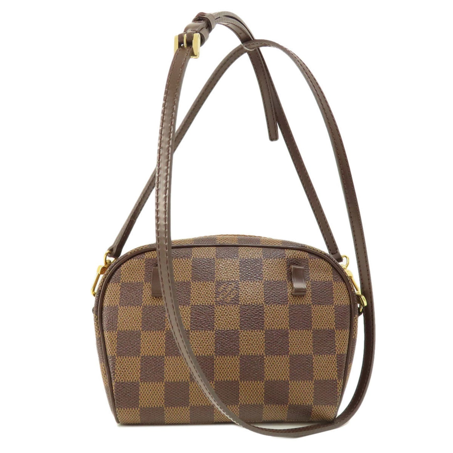 Louis Vuitton Damier Brown Damier Canvas Ebene Damier Canvas Pochette Shoulder Bag