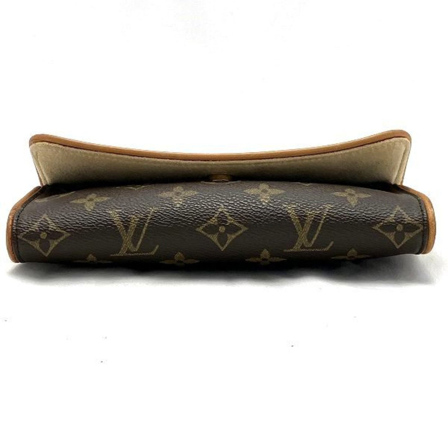 Louis Vuitton Brown Monogram Pochette Shoulder Bag