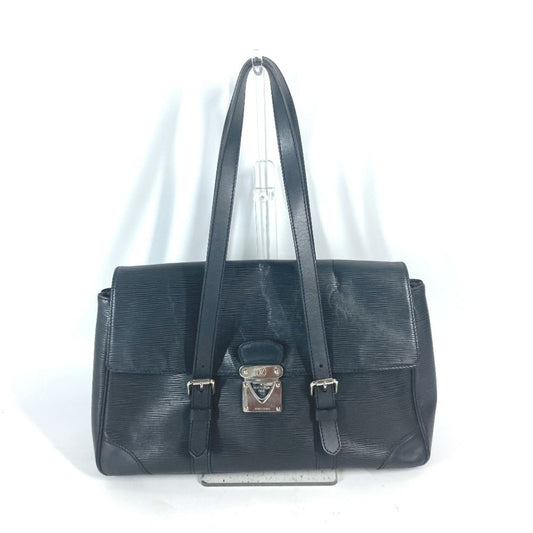 Louis Vuitton Black Noir Epi Leather Shoulder Bag Tote Bag ()