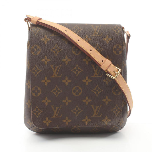 Louis Vuitton Brown Coated Canvas Monogram Pvc Leather Shoulder Bag ()