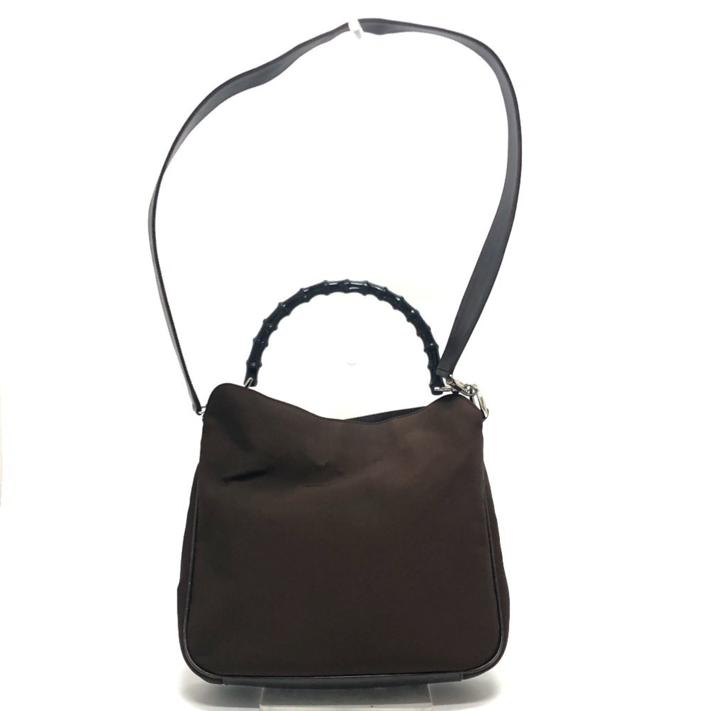 Gucci Brown Canvas Shoulder Bag