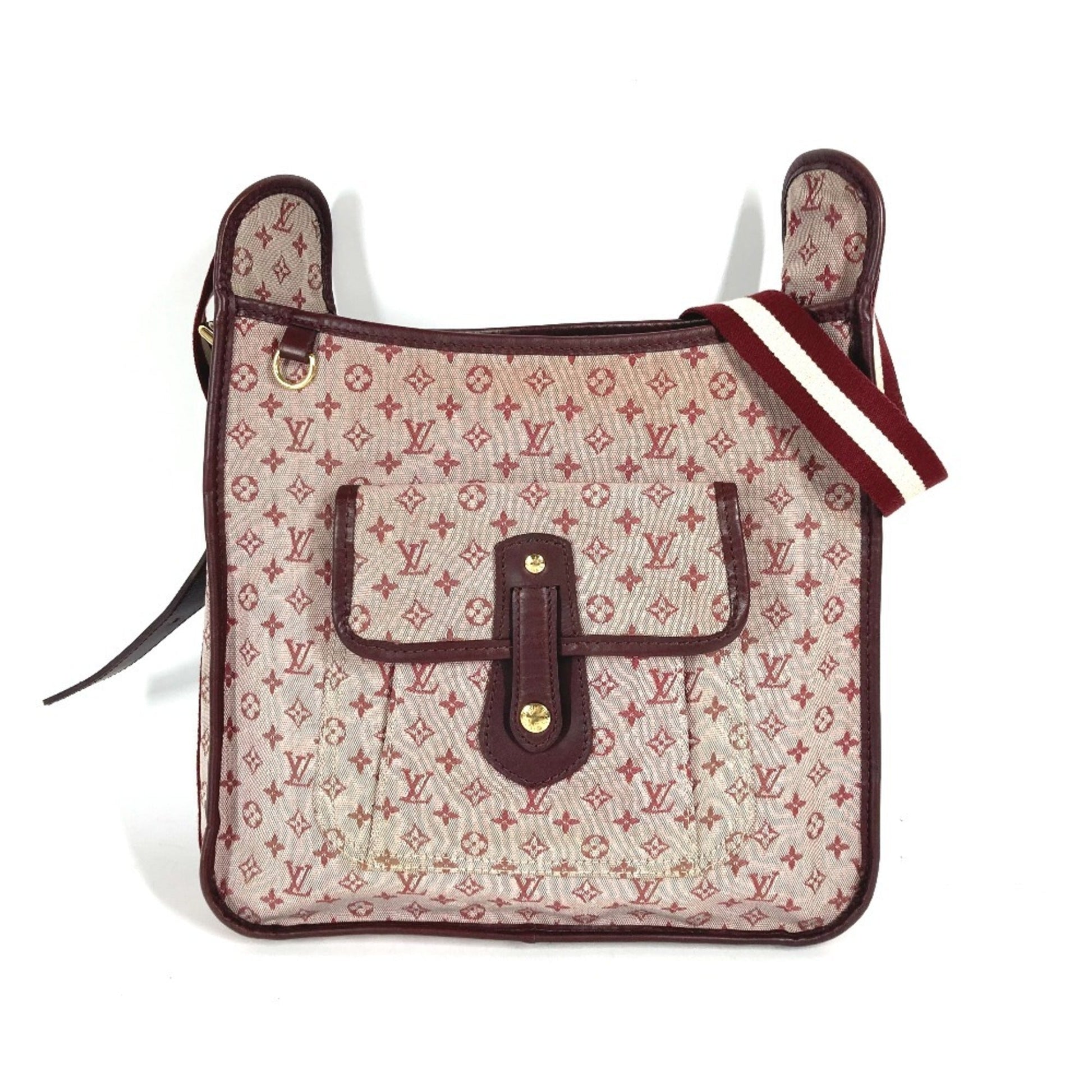 Louis Vuitton Cerise Red Color Monogram Mini Shoulder Bag ()