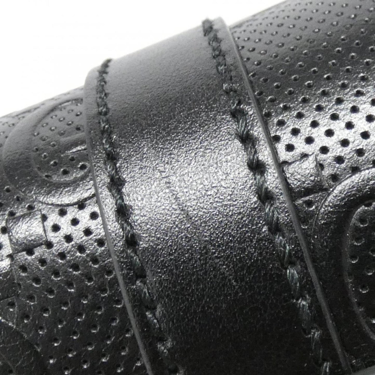 Gucci Black Leather Tote Bag