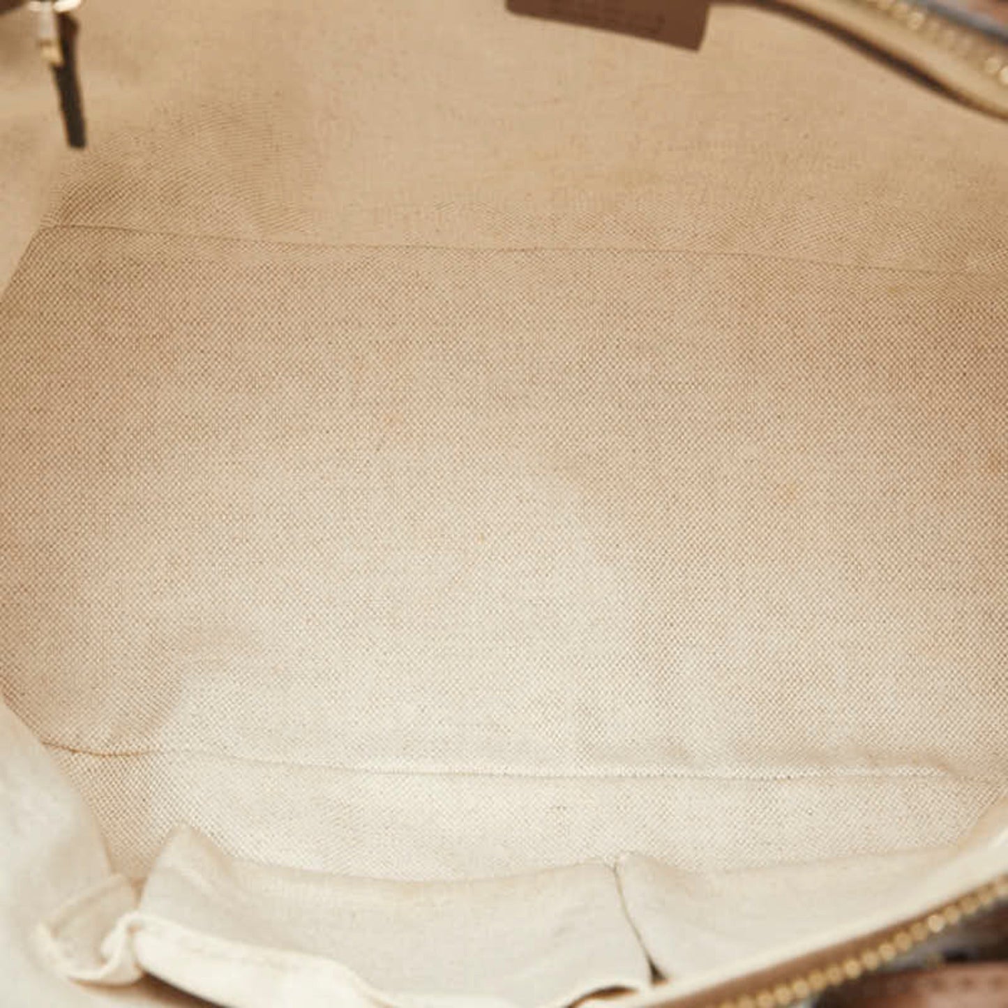 Gucci Beige Brown Pvc Leather Handbag Shoulder Bag