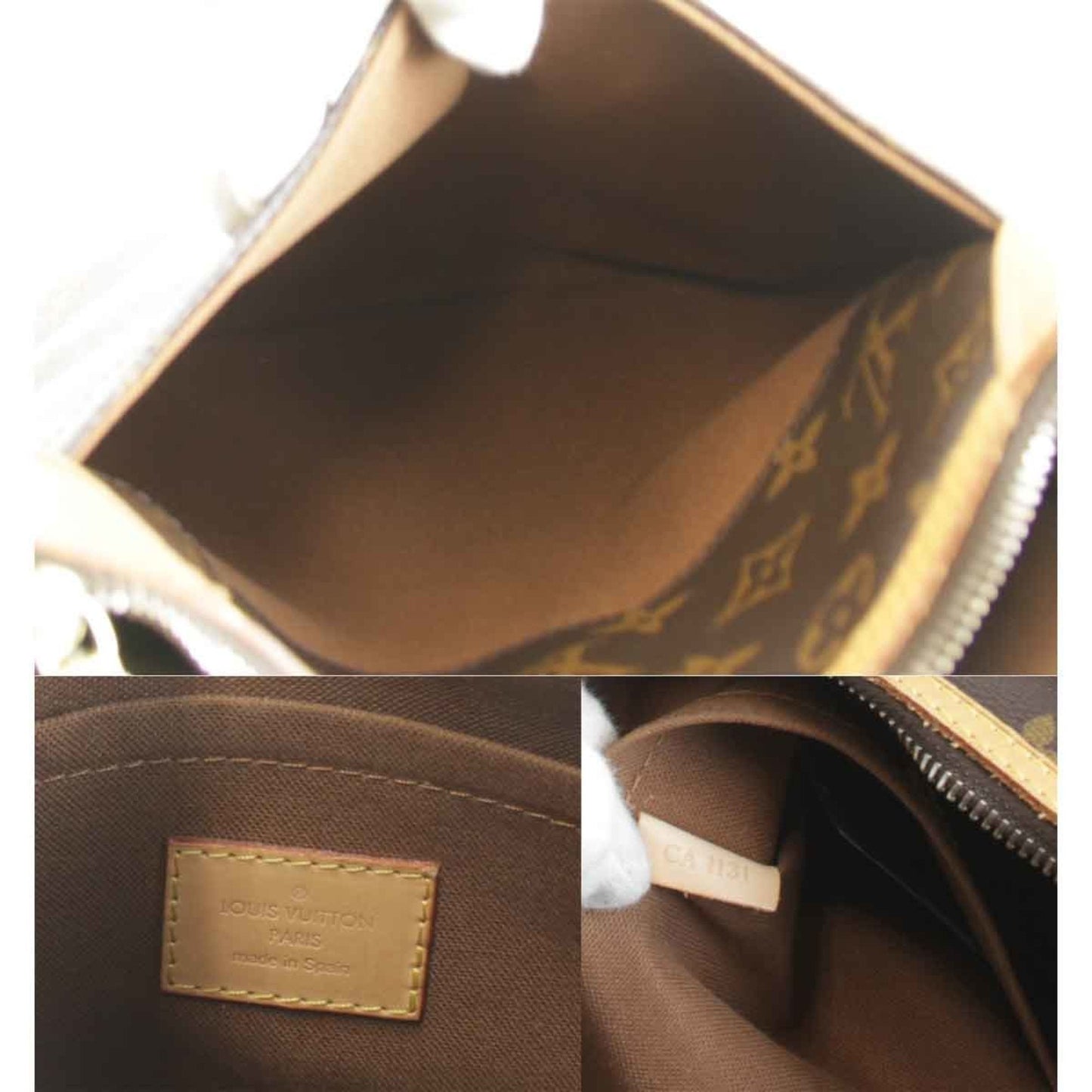 Louis Vuitton Brown Monogram Canvas Shoulder Bag
